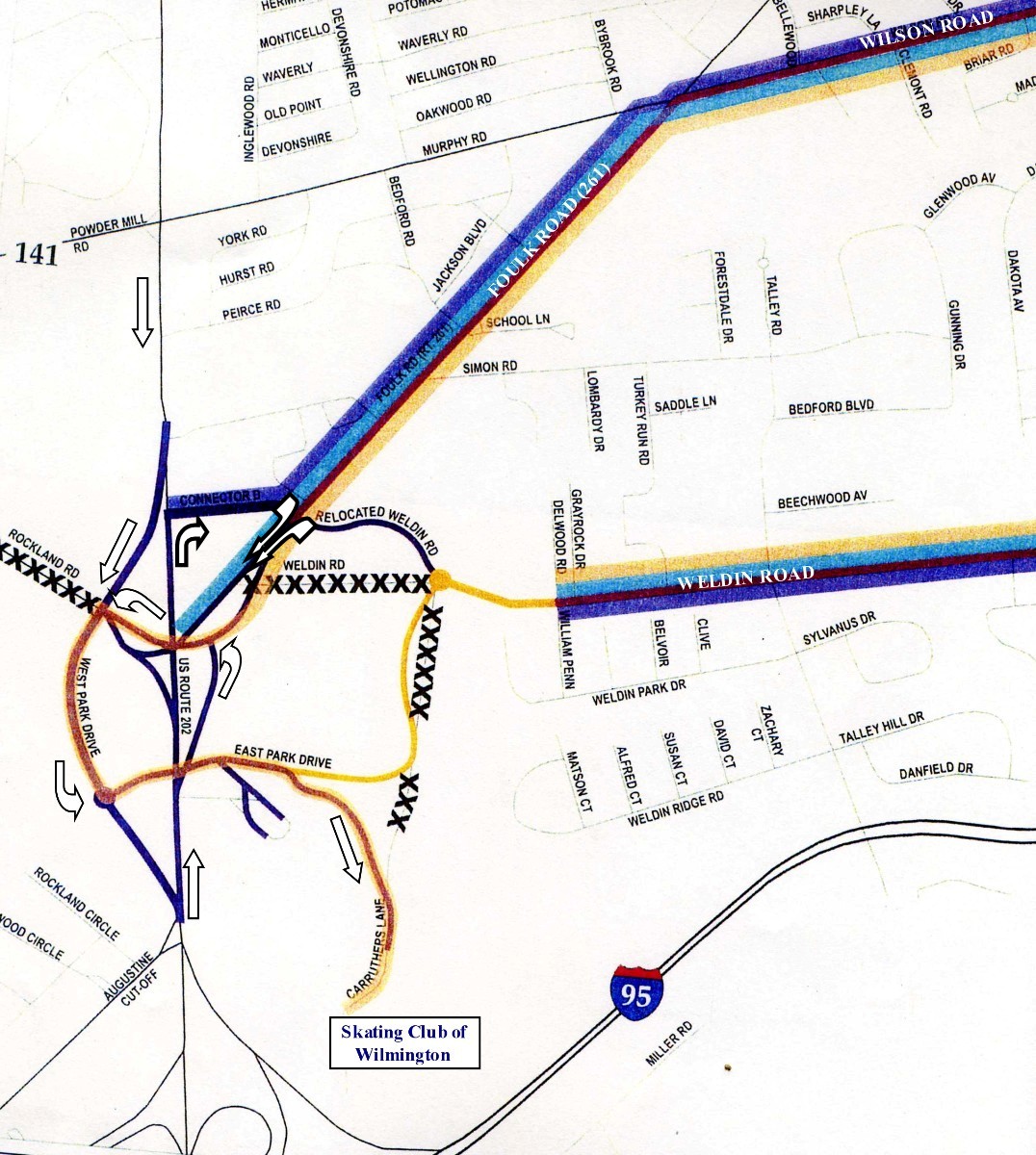Detour during construction